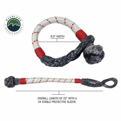 Overland Vehicle Systems Recovery Ring and Soft Shackle Combo Pack - 41,000 lb.