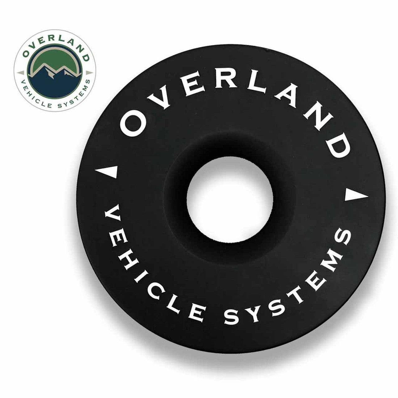 Overland Vehicle Systems Soft Shackle Recovery Ring Combo Pack - 45,000 lb - Black