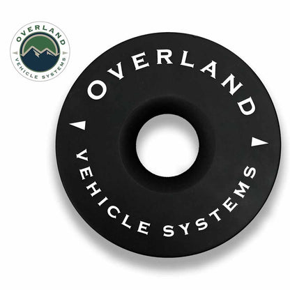 Overland Vehicle Systems Soft Shackle Recovery Ring Combo Pack - 45,000 lb - Black