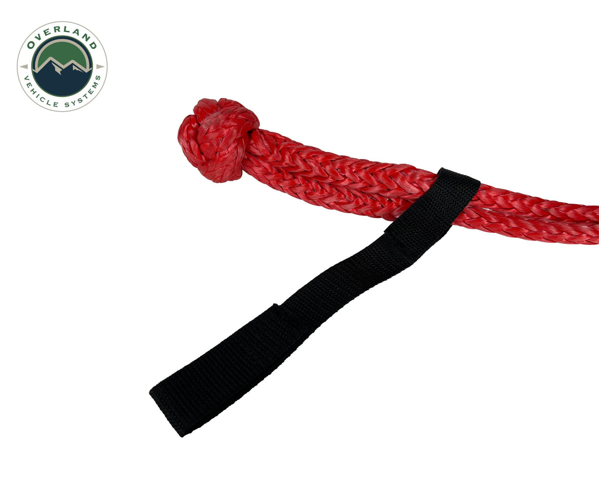 Overland Vehicle Systems Synthetic Winch Line with Soft Shackle