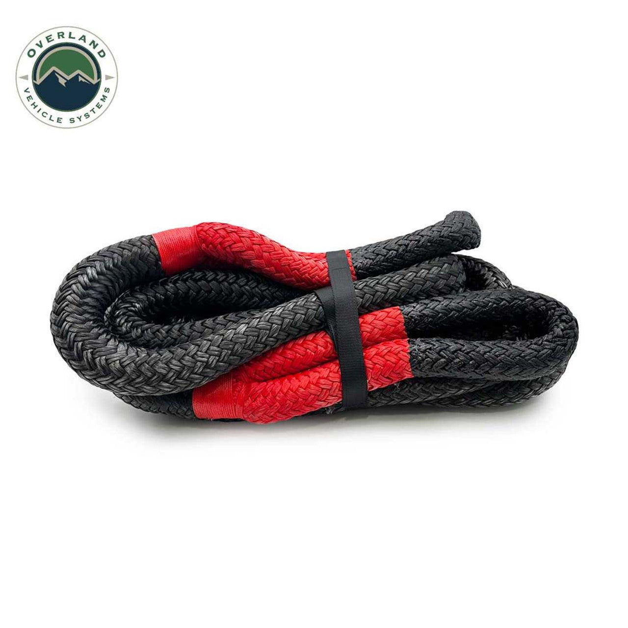 Overland Vehicle Systems Brute Kinetic Recovery Rope 1 1/2 Inch x 30 Foot With Storage Bag