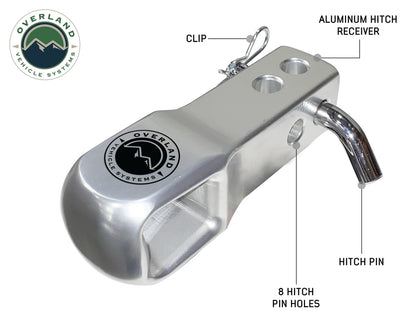 Overland Vehicle Systems Aluminum Receiver Hitch Mount - Durable and Efficient