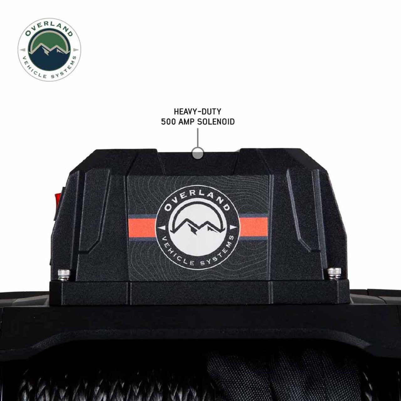 Overland Vehicle Systems SCAR 12 Winch – 12,000 lb (Steel Cable & Wireless Remote)