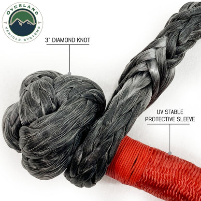 Overland Vehicle Systems Soft Recovery Shackle With A Breaking Strength of 44,500 lbs