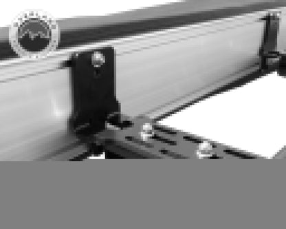 Overland Vehicle Systems Nomadic Awning 270 Degree - Driver Side Dark Gray