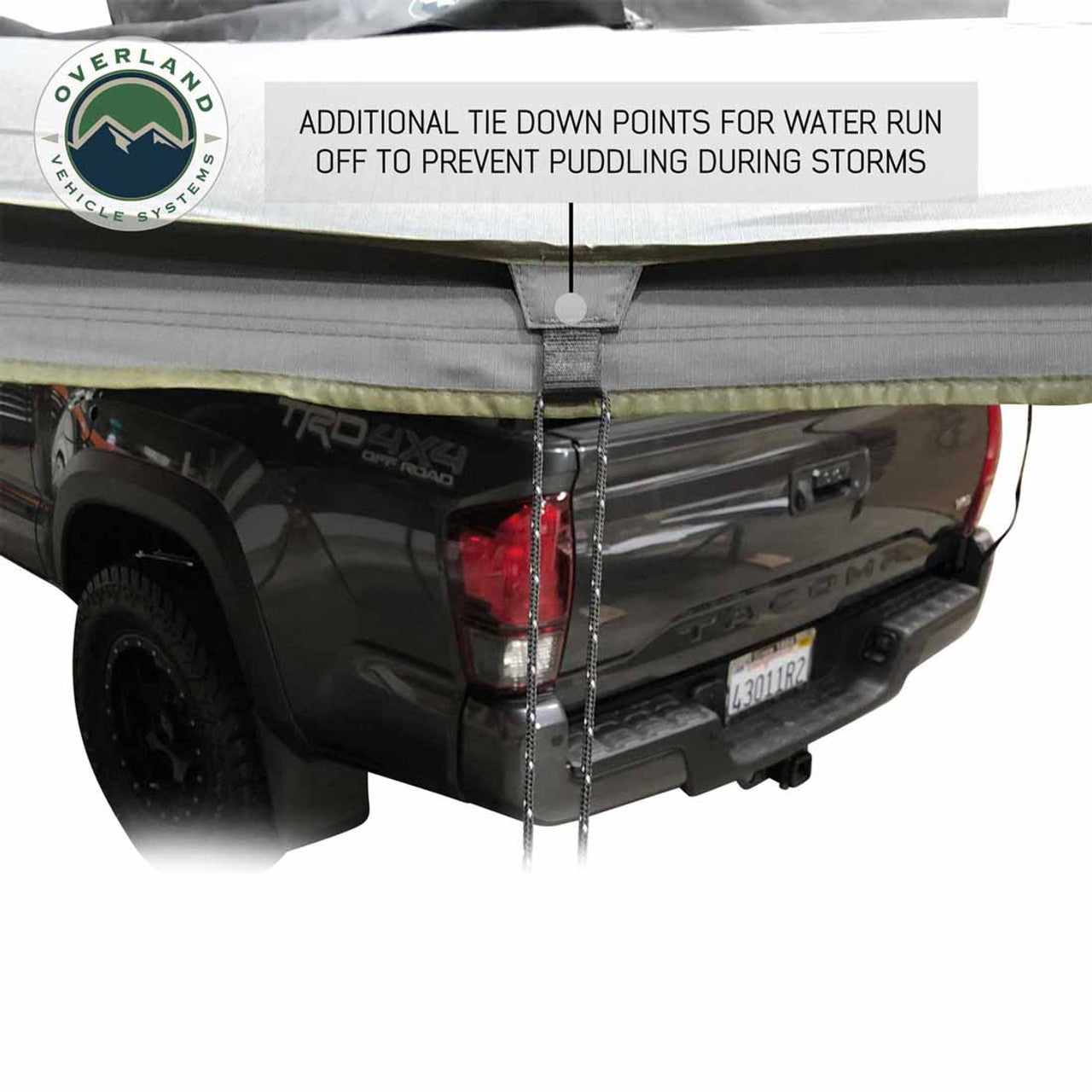Overland Vehicle Systems Nomadic Awning 270 Awning with Walls Passenger
