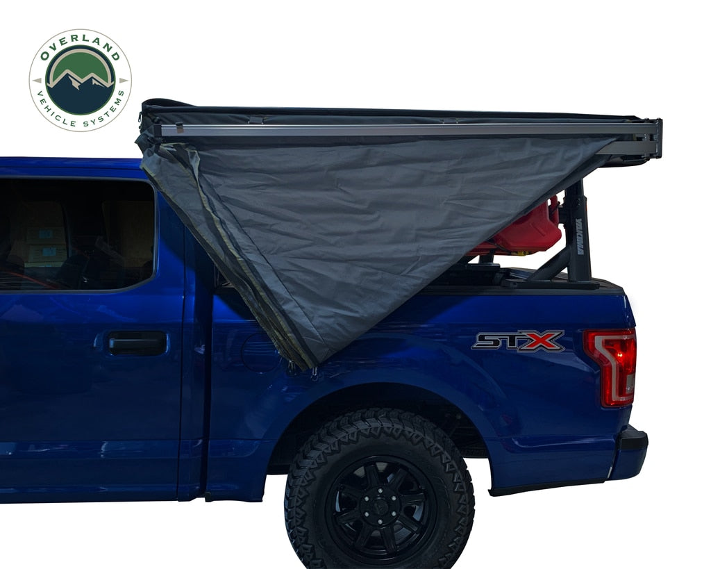 Overland Vehicle Systems 270 Degree Awning Free Standing - Nomadic 270 LT - Dark Gray