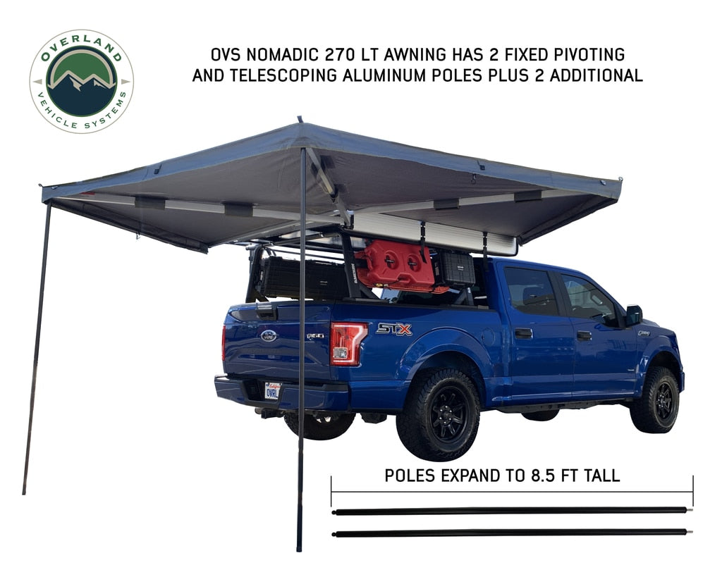 Overland Vehicle Systems 270 LT Awning - Passenger Side 270 Degree Awning