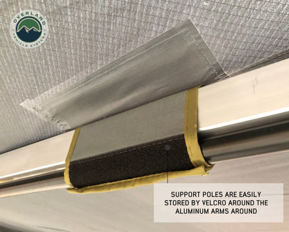 Overland Vehicle Systems 270 LT Awning - Passenger Side 270 Degree Awning