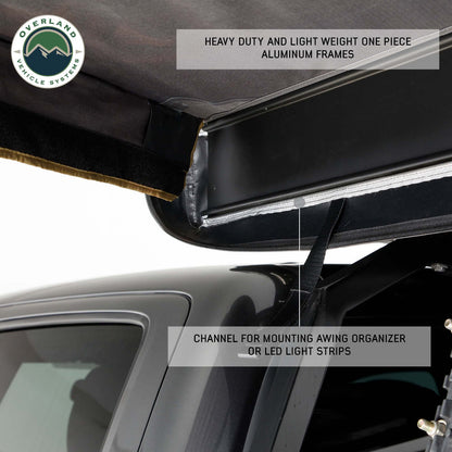 Overland Vehicle Systems Nomadic 270 LTE Driver Side 270 Degree Awning Premium