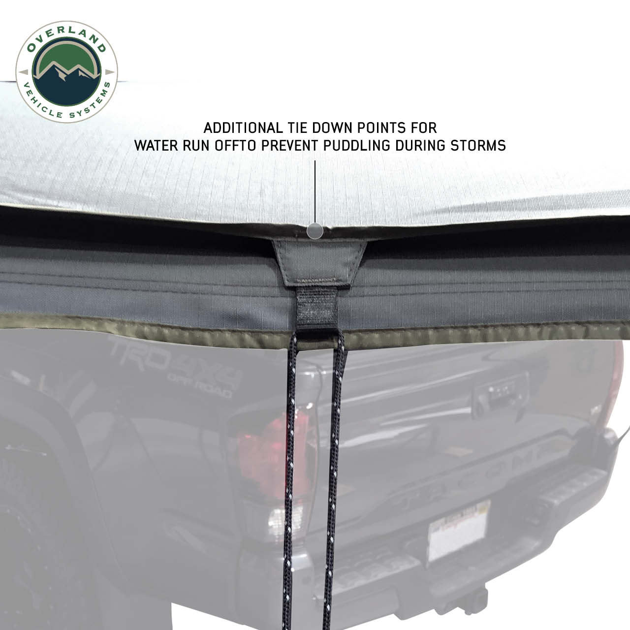 Overland Vehicle Systems Nomadic 270 LTE Driver Side 270 Degree Awning Premium