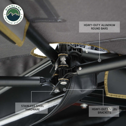 Overland Vehicle Systems Nomadic 270 LTE Driver Side 270 Degree Awning Premium