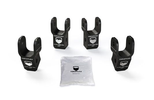 TeraFlex JL Shock Extension Kit Front & Rear 2-2.5 Inch Lift