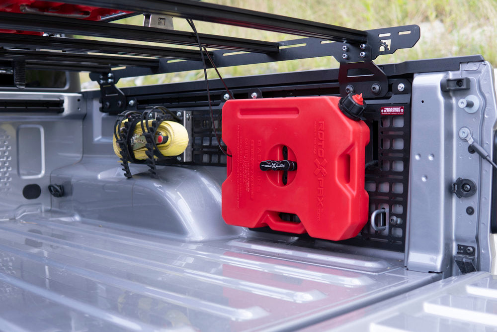 Bedside Rack System - Passenger Rear Panel | Jeep Gladiator (2020-2021)-BuiltRight Industries