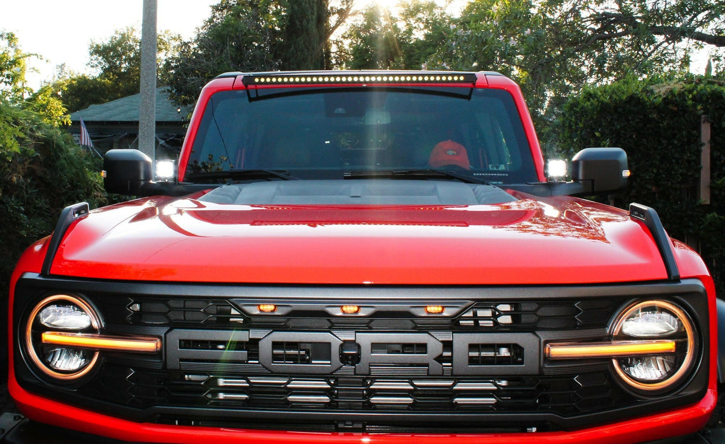 M&R Automotive Ford Bronco Raptor 40" Roof Mount Light Bar – Slim (2022–Present)