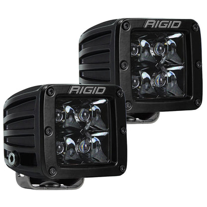 RIGID Industries Spot Surface Mount Midnight Pair D-Series Pro