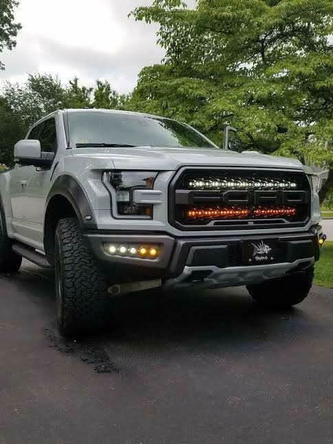 M&R Automotive Dual 40" Light Bar Kit - Ford Raptor Gen 2 (2017-2020)