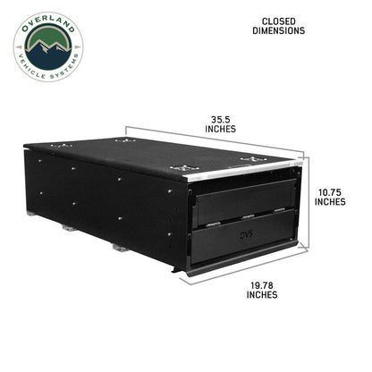 Overland Vehicle Systems Cargo Box Kitchen With Slide Out, Storage Box and Cooking Area