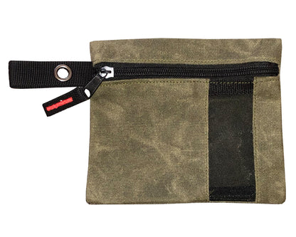 Overland Vehicle Systems Waxed Canvas - Small Size Utility Bags with Pockets