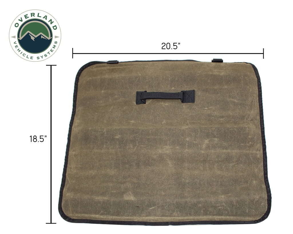 Overland Vehicle Systems Rolled Socket Organizer Storage Bag - #16 Waxed Canvas