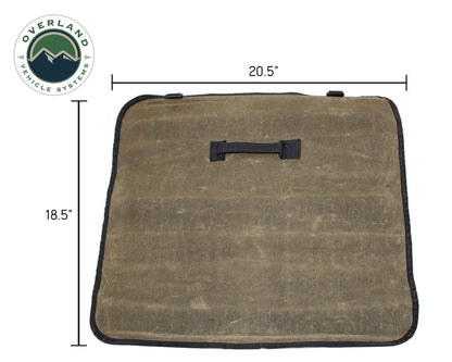 Overland Vehicle Systems Rolled Socket Organizer Storage Bag - #16 Waxed Canvas