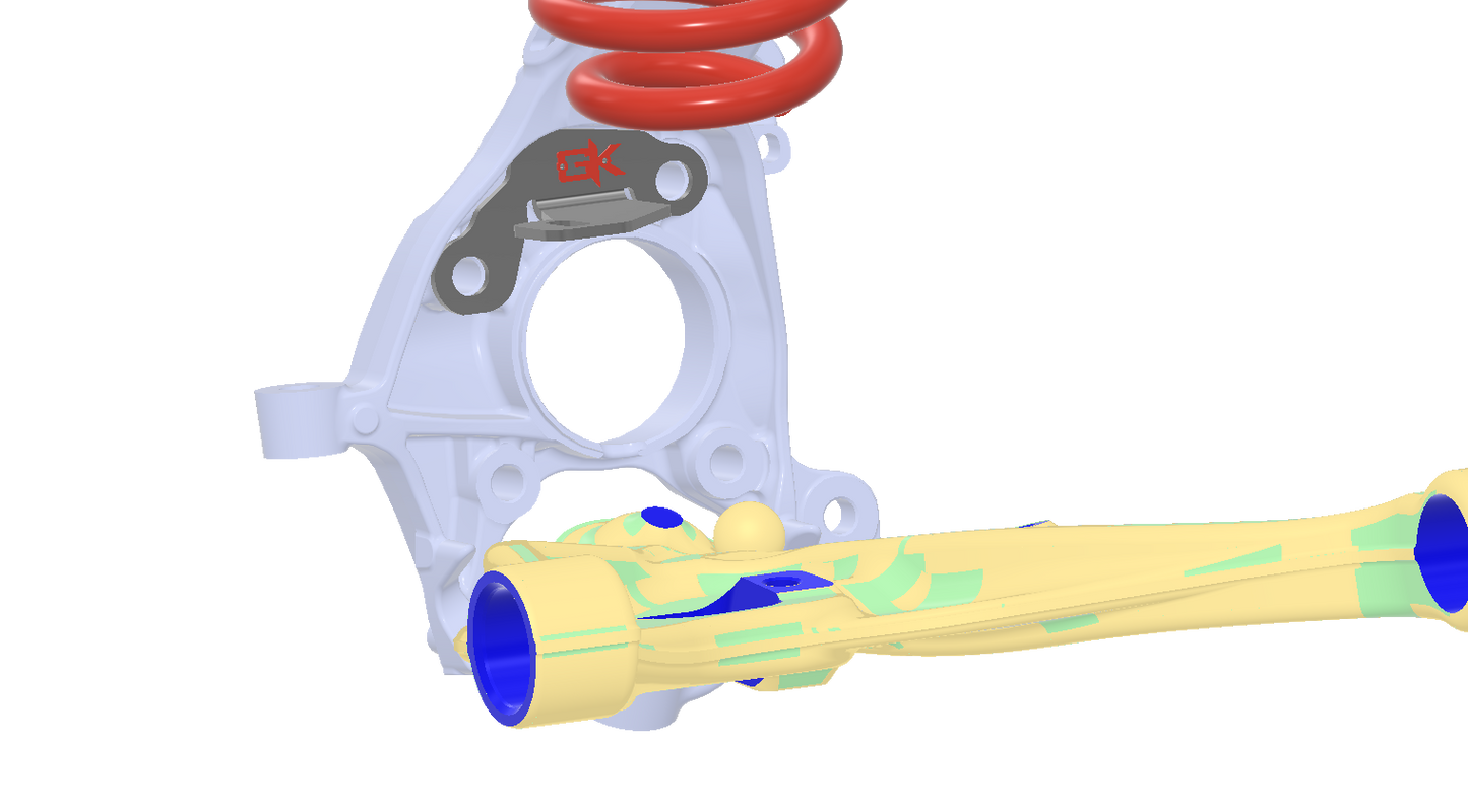 GateKeeper Off-Road Ford Bronco Steerable Knuckle Pod Light Mounts (2021+)