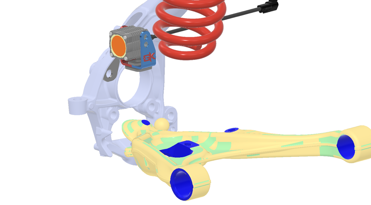 GateKeeper Off-Road Ford Bronco Steerable Knuckle Pod Light Mounts (2021+)