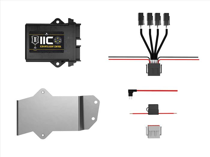 ICON 2018-2023 Jeep Wrangler JL/2020-2023 Jeep Gladiator, ICON Intelligent Control Install Kit