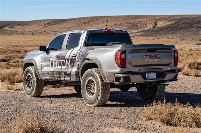ICON 2023-2024 GMC Canyon AT4, Denali, & Elevation/Chevrolet Colorado Trail Boss, 1.75-2.5" Lift, Stage 3 Suspension System w/ Tubular Upper Control Arms