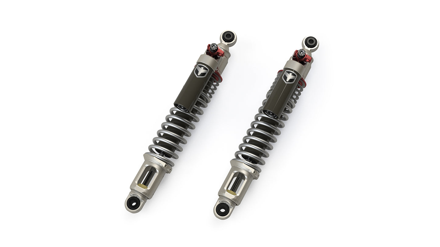 Falcon Shocks Bronco 6G 3.3 Series Fast Adjust Rear Coilover Pair 37 Inch Tires