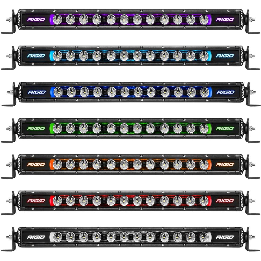 RIGID Industries Radiance Plus SR-Series LED Light 8 Option RGBW Backlight 40 Inch