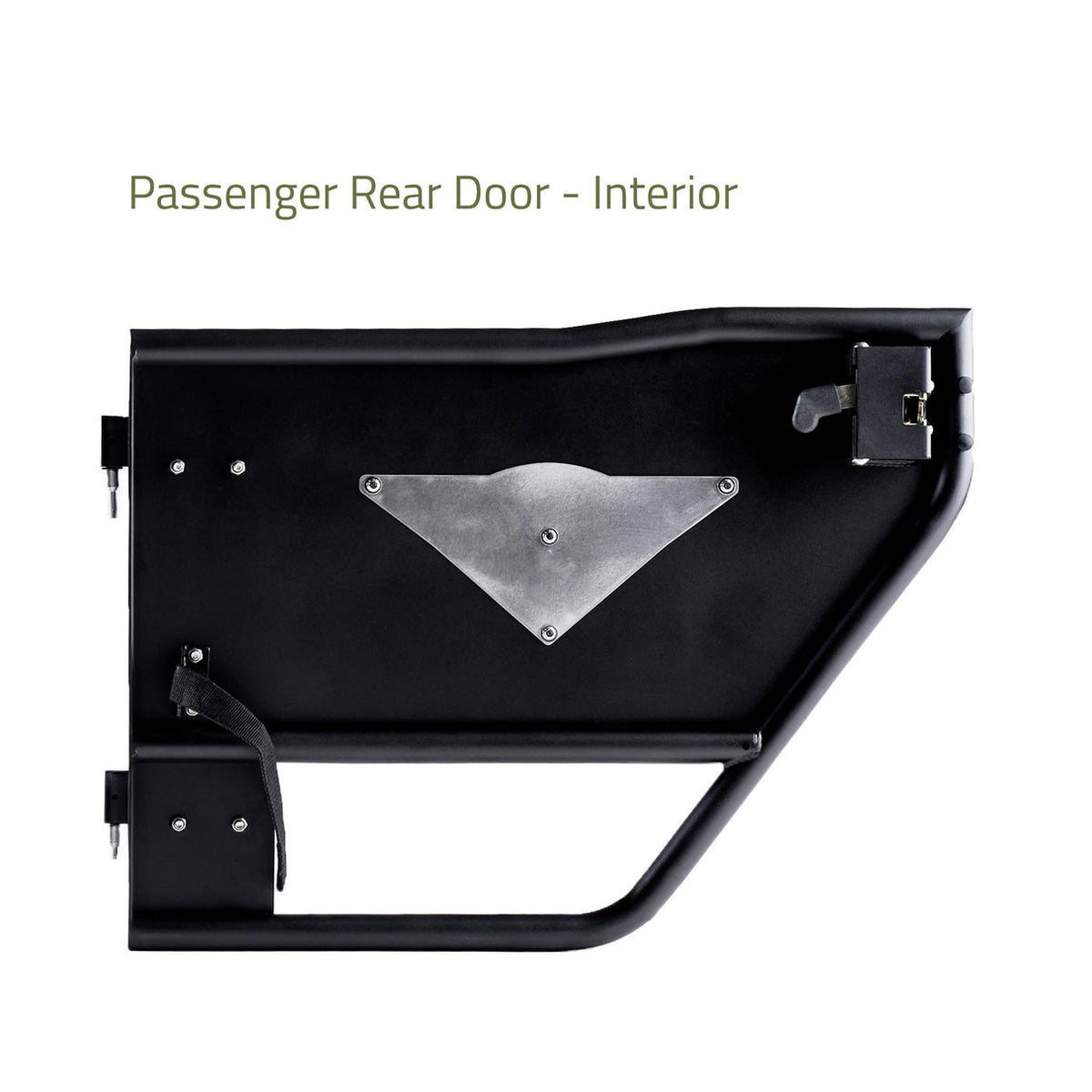 Combat Off Road Jeep JLU Wrangler Tube Doors - Rear Pair