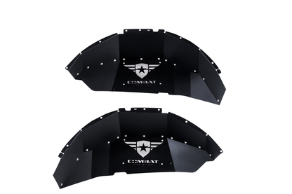 Combat Off Road Jeep JL/JLU Wrangler Aluminum Inner Fender Liners - Rear Pair