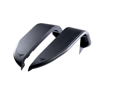 Combat Off Road Jeep JL/JLU Wrangler Black Aluminum Fenders - Front Pair