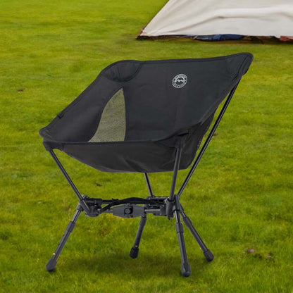 Overland Vehicle Systems Compact Camping Chair with Collapsible Aluminum Frame