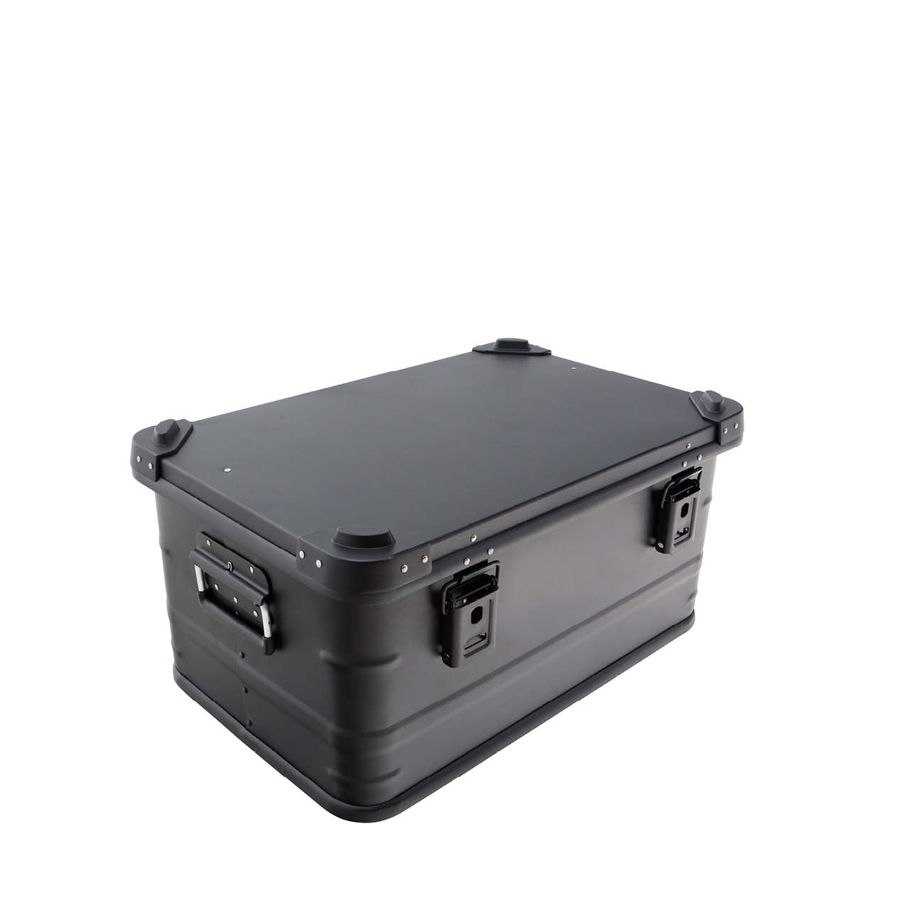 Overland Vehicle Systems Aluminum Storage Box Durable 53QT Storage Solution