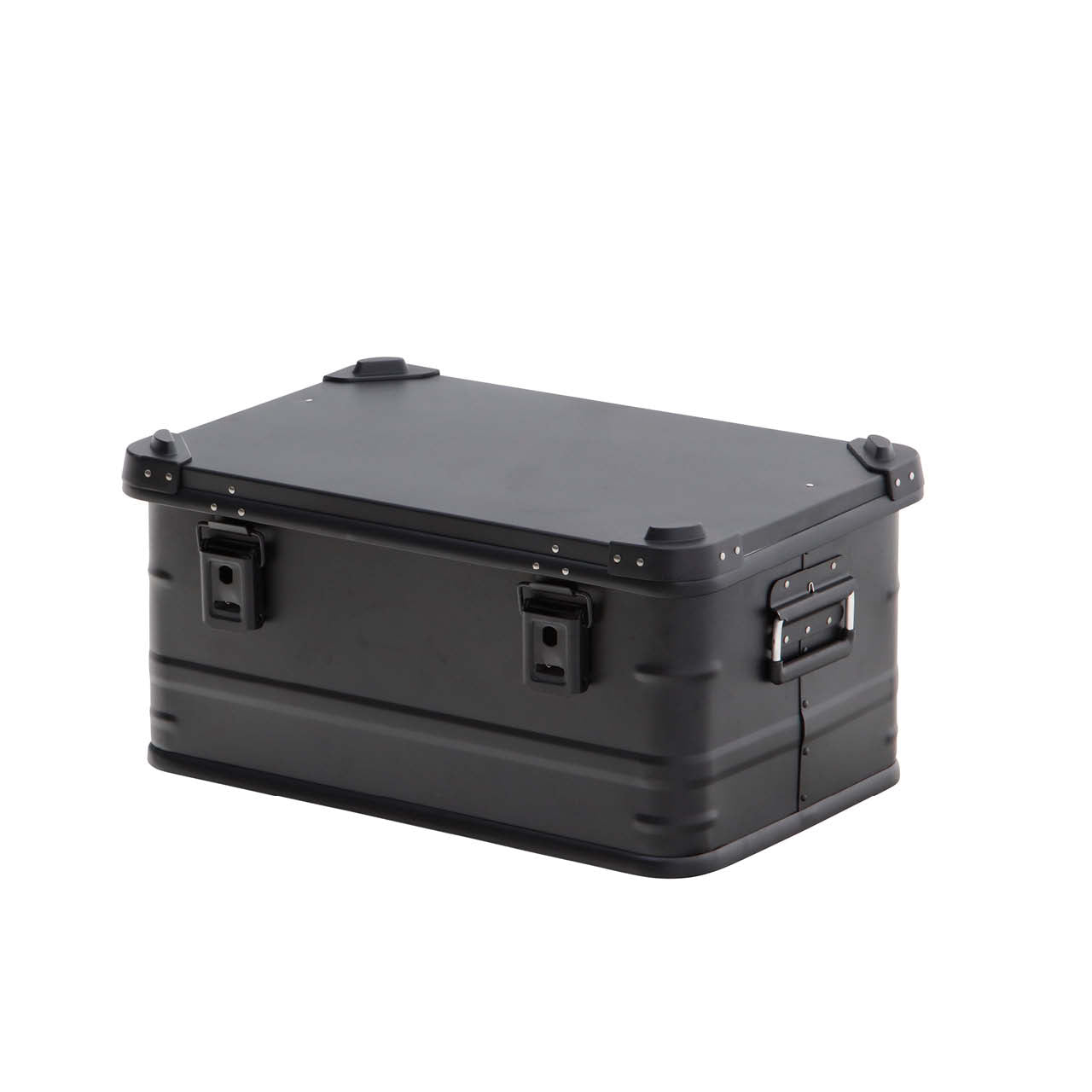 Overland Vehicle Systems Aluminum Storage Box Durable 53QT Storage Solution