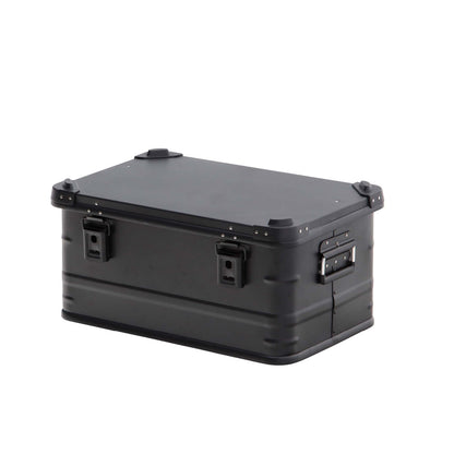 Overland Vehicle Systems Aluminum Storage Box Durable 53QT Storage Solution