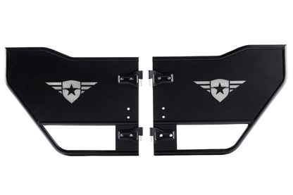 Combat Off Road Jeep JT Gladiator Tube Doors - Rear Pair