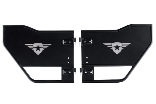 Combat Off Road Jeep JT Gladiator Tube Doors - Rear Pair