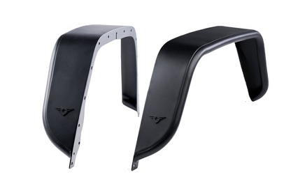 Combat Off Road Jeep JT Gladiator Black Aluminum Fender - Rear Pair