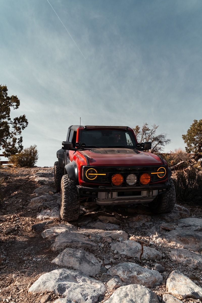 Rigid Industries 360-Series Light Cover 9 Inch Lamp Amber Single