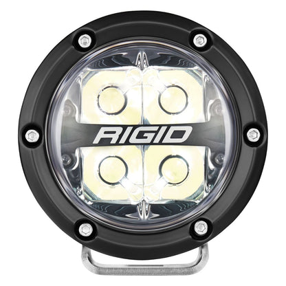 RIGID Industries 360-Series 4" LED Off-Road Spot Beam – RGBW Backlight (Pair)
