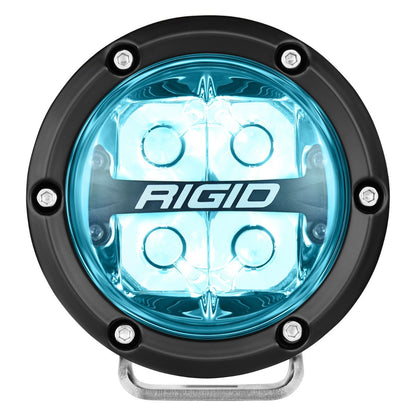 RIGID Industries 360-Series 4" LED Off-Road Spot Beam – RGBW Backlight (Pair)