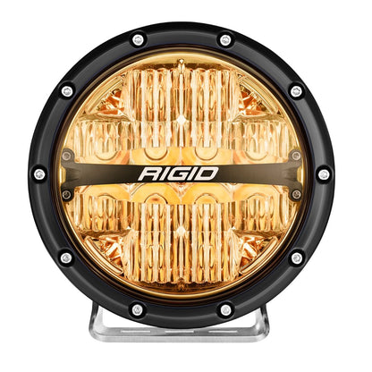 Rigid Industries 360-Series 6 Inch Off-Road Lamp Drive Beam RGBW Backlight Set of 2