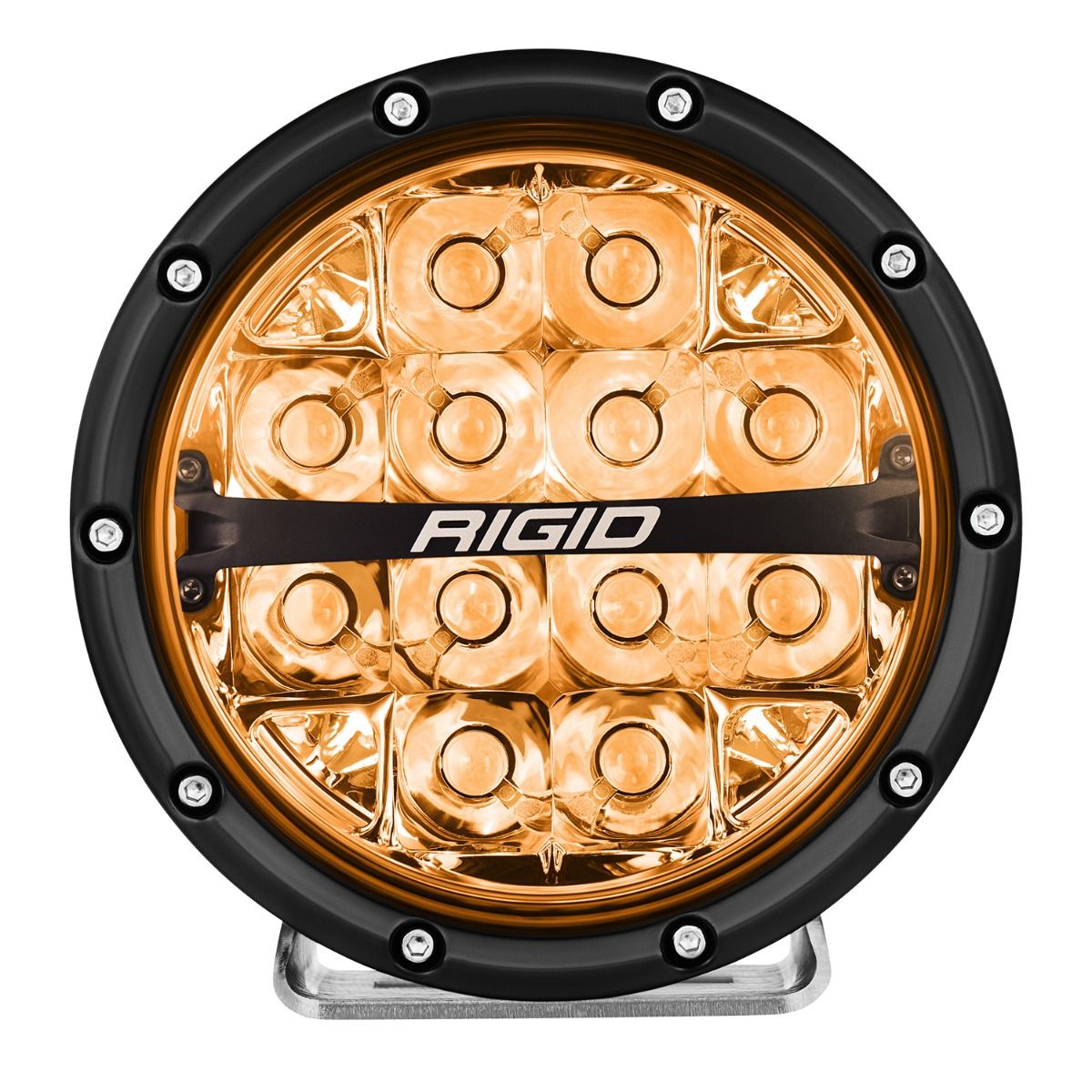 RIGID Industries 360-Series 6 Inch Off-Road Lamp Spot Beam RGBW Backlight Set of 2