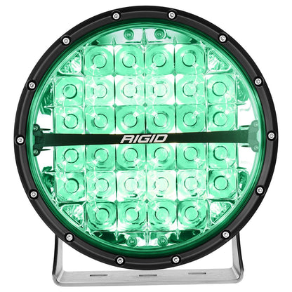 Rigid Industries 360-Series 9 Inch Off-Road Lamp Spot Beam RGBW Backlight Single