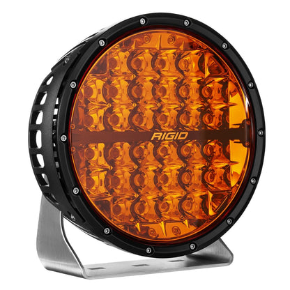 Rigid Industries 360-Series 9 Inch Off-Road Lamp Spot Beam Amber Lens Single