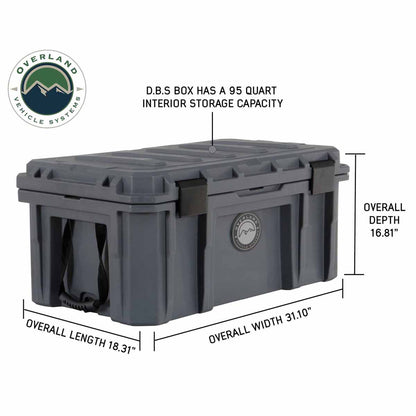 Overland Vehicle Systems Stay Dry With Overland Vehicle Systems 95 Quart Dry Box