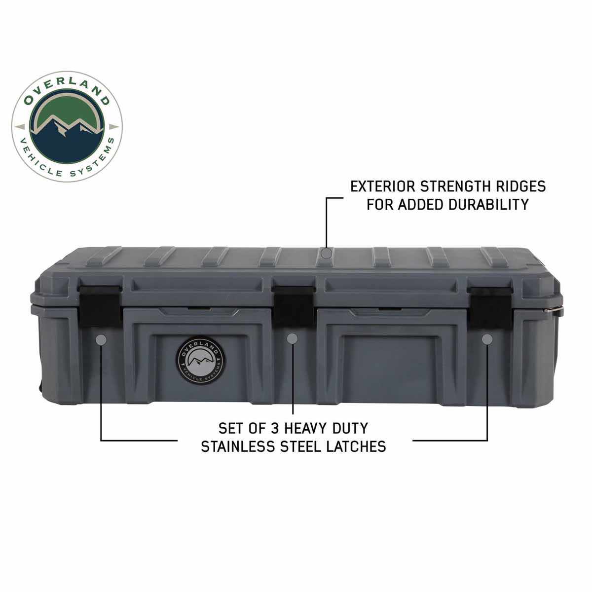 Overland Vehicle Systems Stay Dry With Overland Vehicle Systems 117 Quart Dry Box